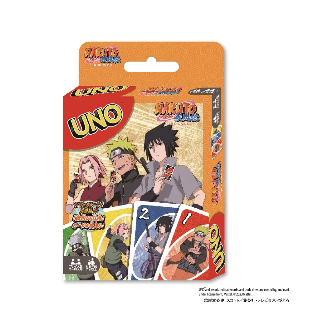 Mattel UNO Naruto Shippuden Card Game