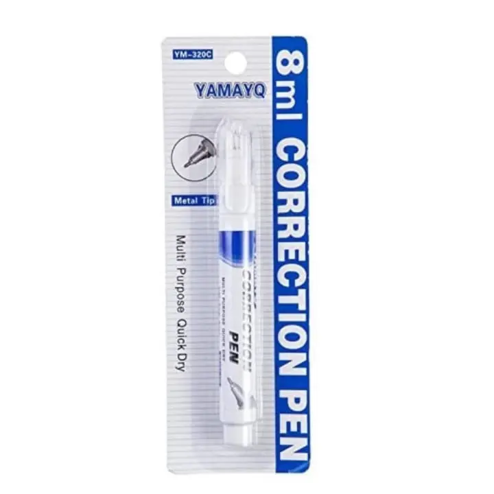 YAMAYQ YM-320C Metal Tip Correction Pen - 8ml