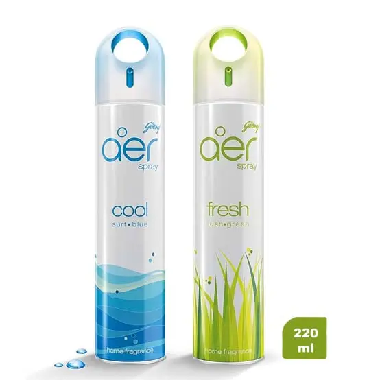 Godrej Aer Spray Home Fragrance Air Freshener - 220ml
