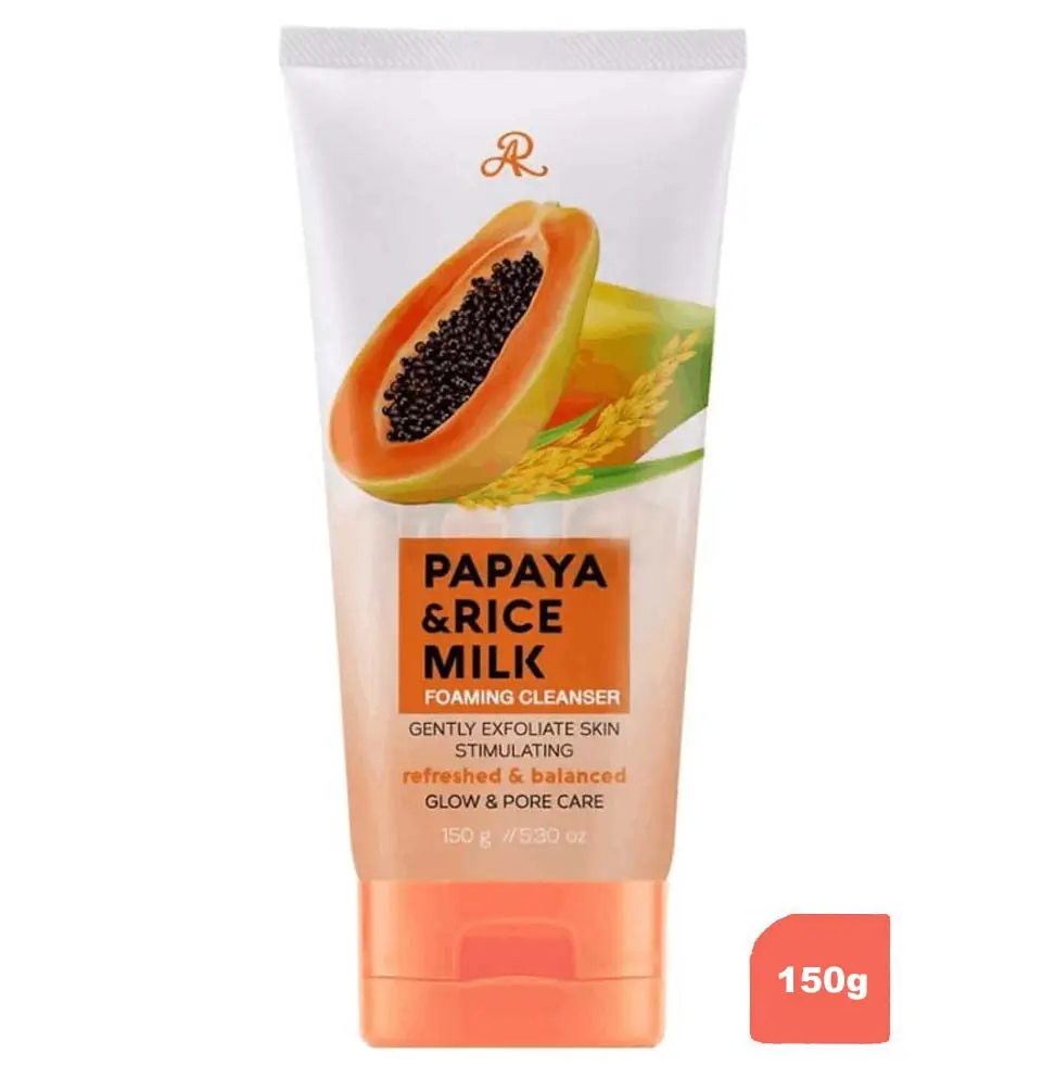 Papaya & Rice Milk Foaming Cleanser - 150g