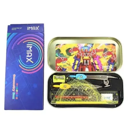 IMAX Geometric Box Set with Metal Tin Case