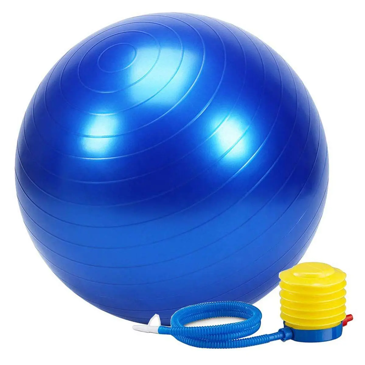 Yoga Gym Ball with Foot Pump