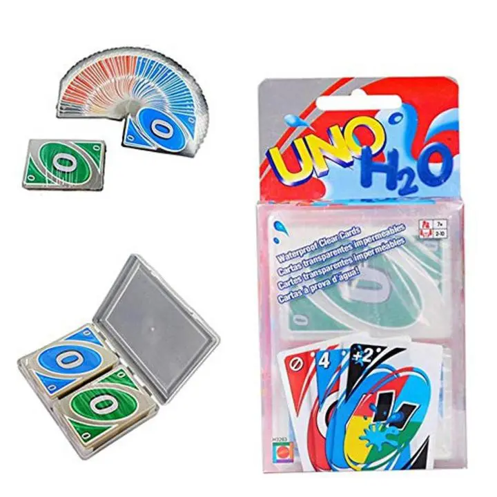 UNO H2O Waterproof Plastic Playing Cards