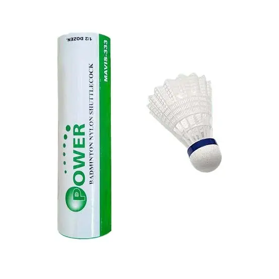 POWER MAVIS-333 Nylon Badminton Shuttlecocks