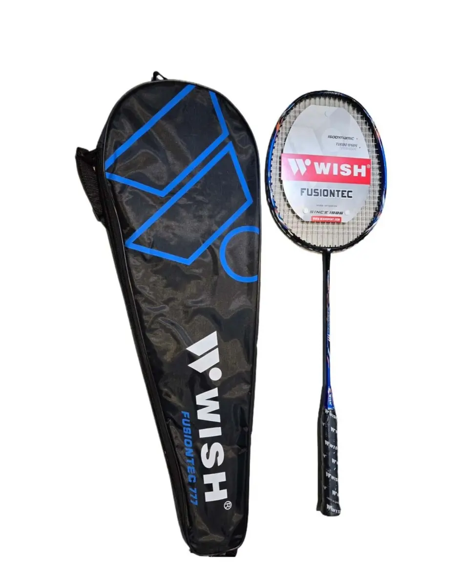 WISH FUSIONTEC 777 Professional Badminton Racket with Full Cover Case