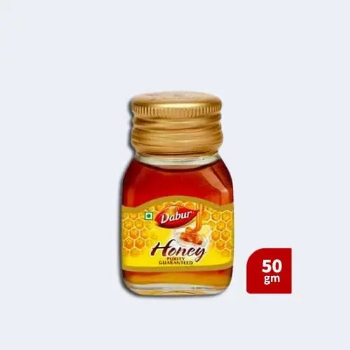Dabur Honey Purity Guaranteed – 100% Pure & Natural Mini Healthy Honey Jar (50 gm)