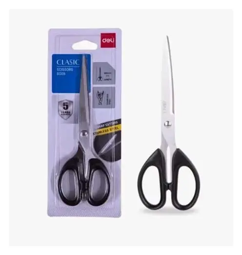 Deli Classic Stainless Steel Scissors 6009