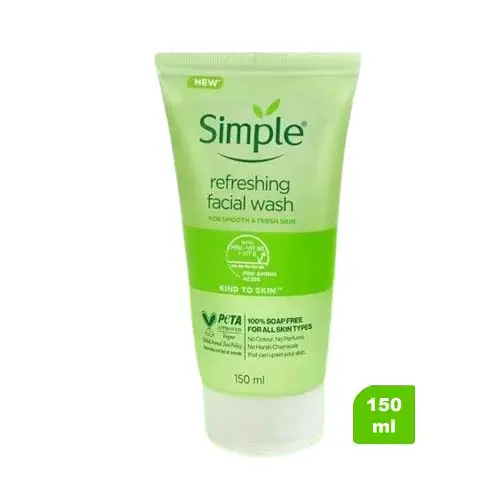 Simple Kind to Skin Refreshing b Facial Wash (150ml)
