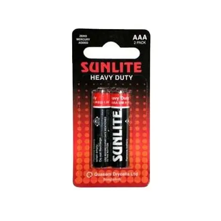 Sunlite Heavy Duty AAA Battery Pack (2 Pcs)
