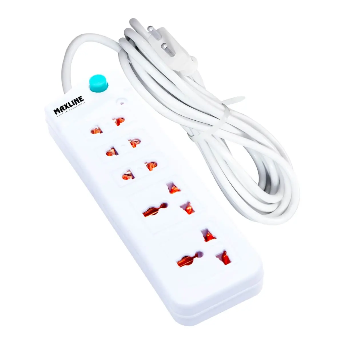 Maxline Multiple Electric Extension Socket Strip