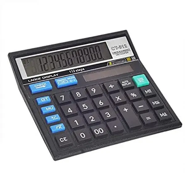 Citizen Electronic Check & Correct Desktop Calculator (CT-512)
