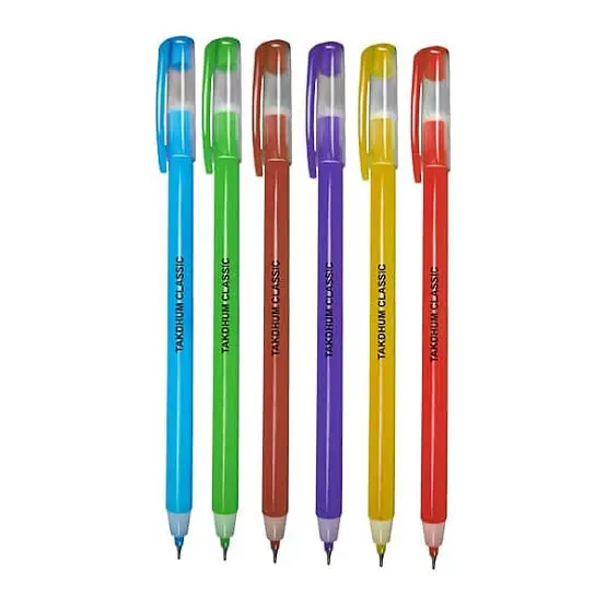 Takdhum Classic Color Ballpoint Pen Set