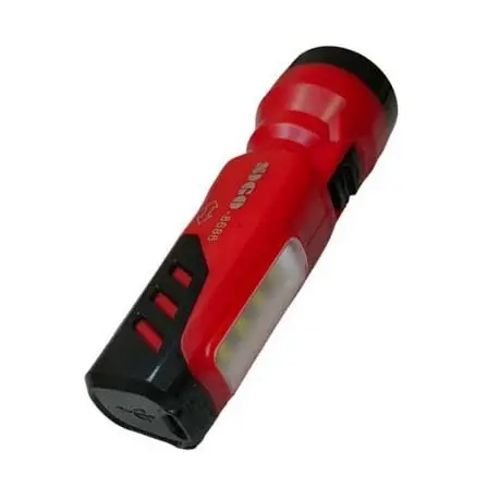 Rechargeable LED Flashlight & Emergency Work Light