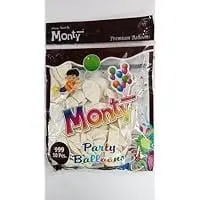 Monty Party Balloons Off-White / Cream (999)
