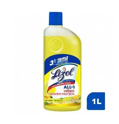 Lizol All in 1 Disinfectant Surface Cleaner Citrus