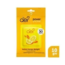 Godrej aer Power Pocket Bathroom Air Freshener – Lemon Tangy Delight (10 gm)