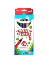 Vneeds Colored Pencils Red Pack
