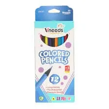 Vneeds Colored Pencils Blue Pack