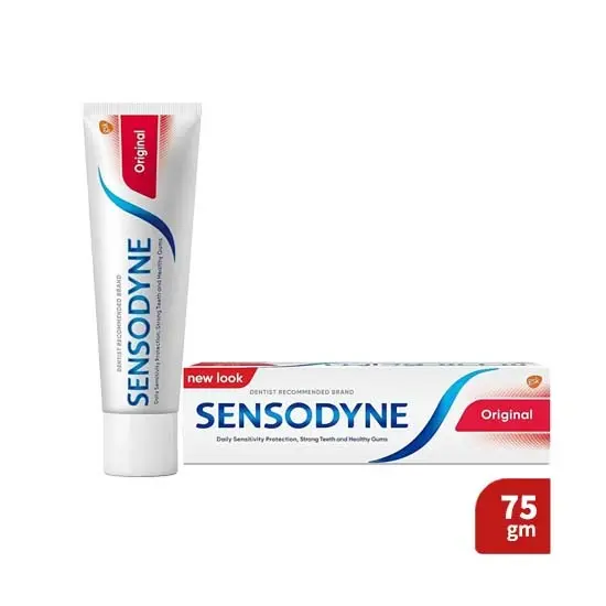 Sensodyne Original Toothpaste – Daily Sensitivity Protection (75 gm)