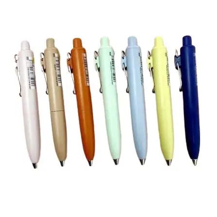 Macaron Color Retractable Gel Pen Set (7 Pcs)
