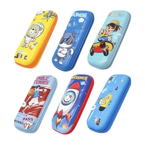 Kids 3D EVA Hardtop Cartoon Pouch / Pencil Case – Assorted Designs