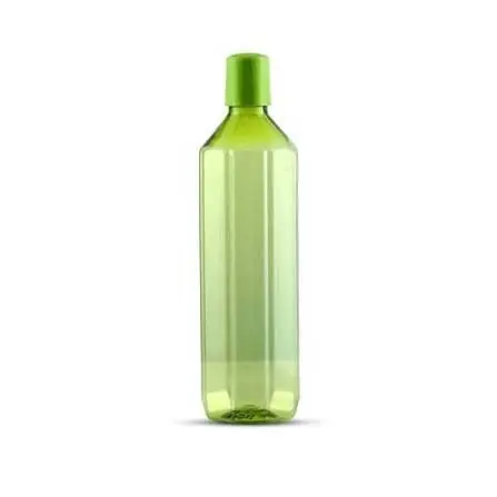 Transparent Plastic Water Bottle – Green