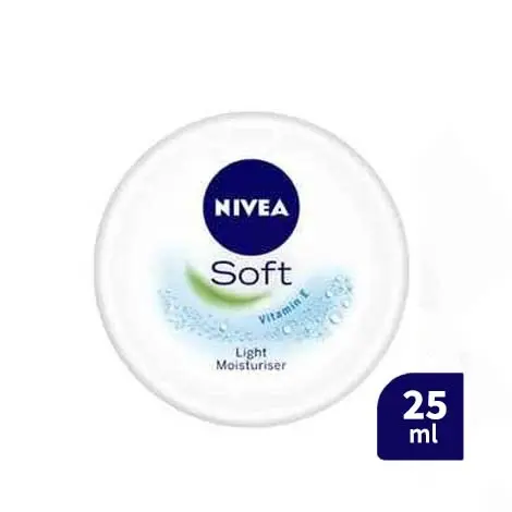 Nivea Soft Light Moisturiser with Vitamin E – 25 ml