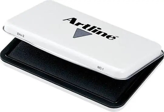 Artline Stamp Pad No.1 (Black/Blue)