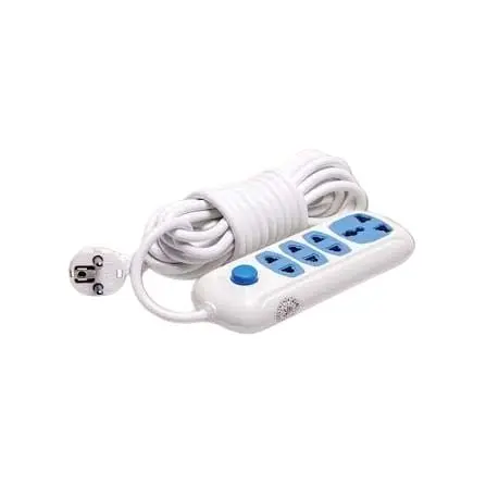 Super Star 4 Port Multiplug Extension Socket