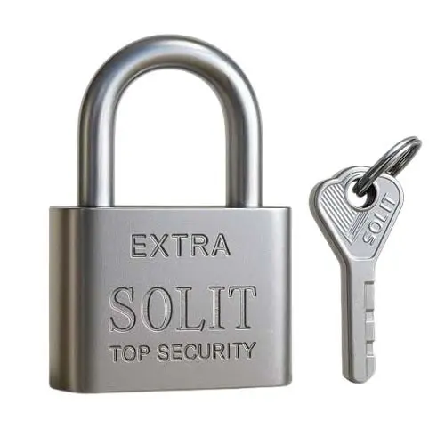 Extra Solit Top Security Heavy Duty Padlock with Keys