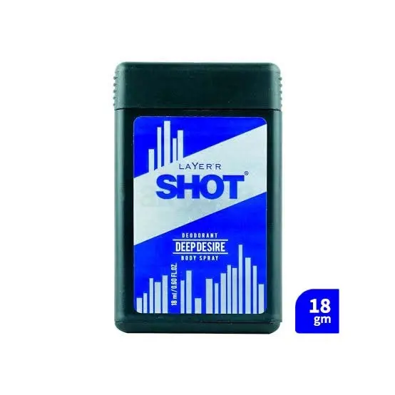 Layer’r Shot Deep Desire Pocket Perfume Body Spray – 18 ml