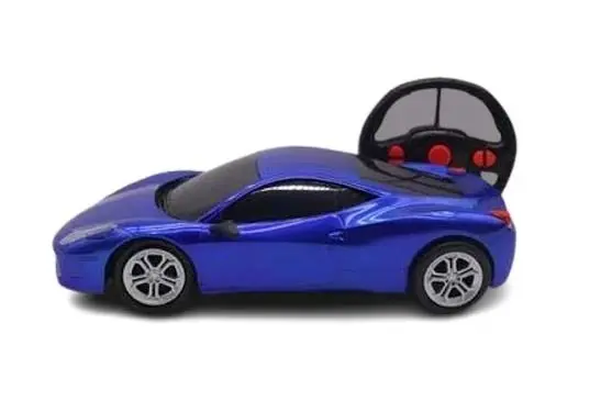 Steering Wheel Remote Control RC Sports Racing Car (Blue)