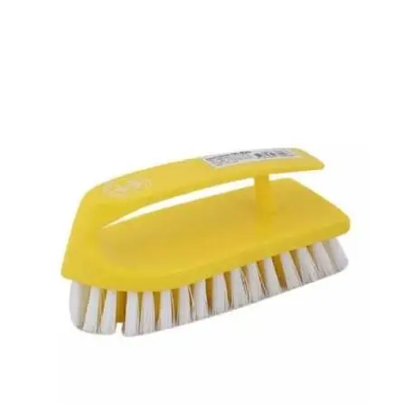 Heavy Duty Plastic Scrub Brush (Yellow)
