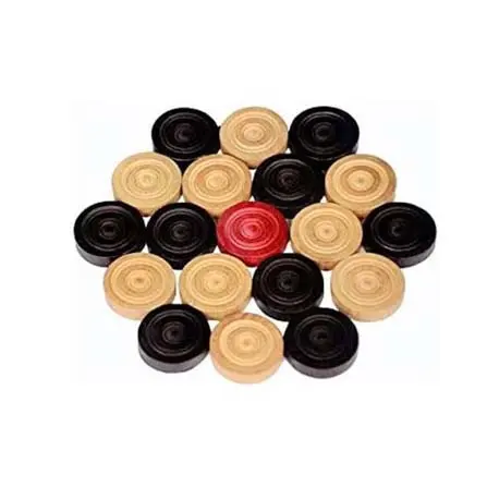 Wooden Carrom Board Coins