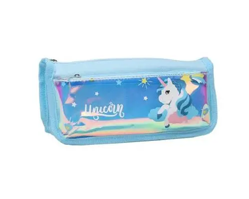 Unicorn Holographic Zipper Pencil Pouch