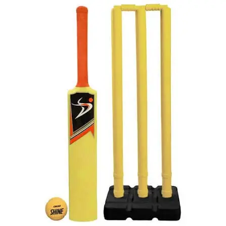 Kids Plastic Cricket Set (Bat, Stumps & Ball)