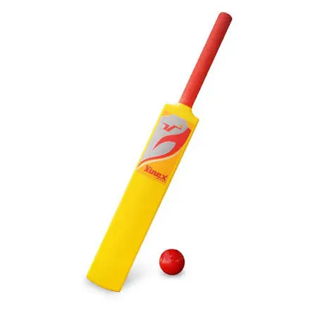 Vinex Kids Plastic Cricket Bat with Ball