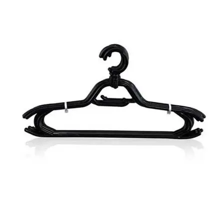 RFL Moving Shirt Hanger 41cm – 6 Pcs Set (Black)