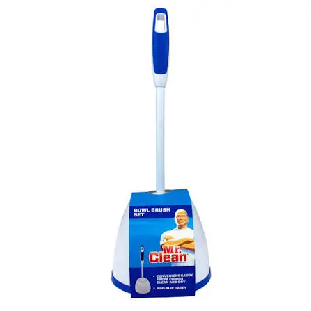 Mr. Clean Toilet Bowl Brush with Holder Caddy