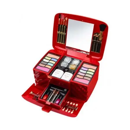 Professional Multi-Layer Foldable Cosmetic & Makeup Vanity Box Set
