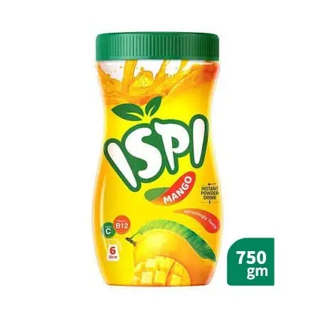 ISPI Instant Powder Drink – Mango Flavor (750 gm Jar)