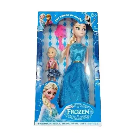 Frozen Theme Princess Elsa and Baby Doll Play Set with Accessories
