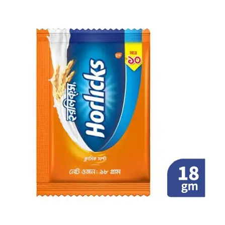 Horlicks Classic Malt Health Drink Sachet (18 gm)