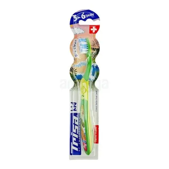 Trisa Kids Pro Clean Soft Toothbrush (3-6 Years) - Swiss Made