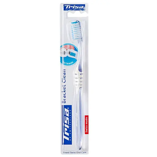 Trisa Bracket Clean Toothbrush for Braces (Swiss Made)