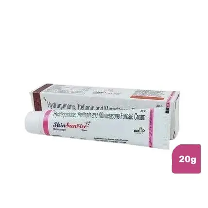 SkinSunrise Cream (Hydroquinone, Tretinoin and Mometasone Furoate Cream) - 20g