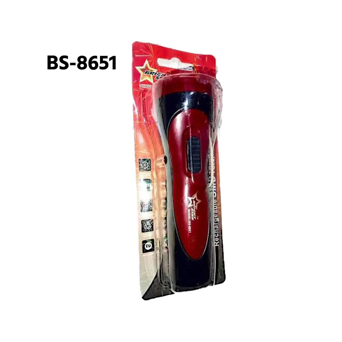 Bright Star BS-8651 Rechargeable LED Torch / Flashlight