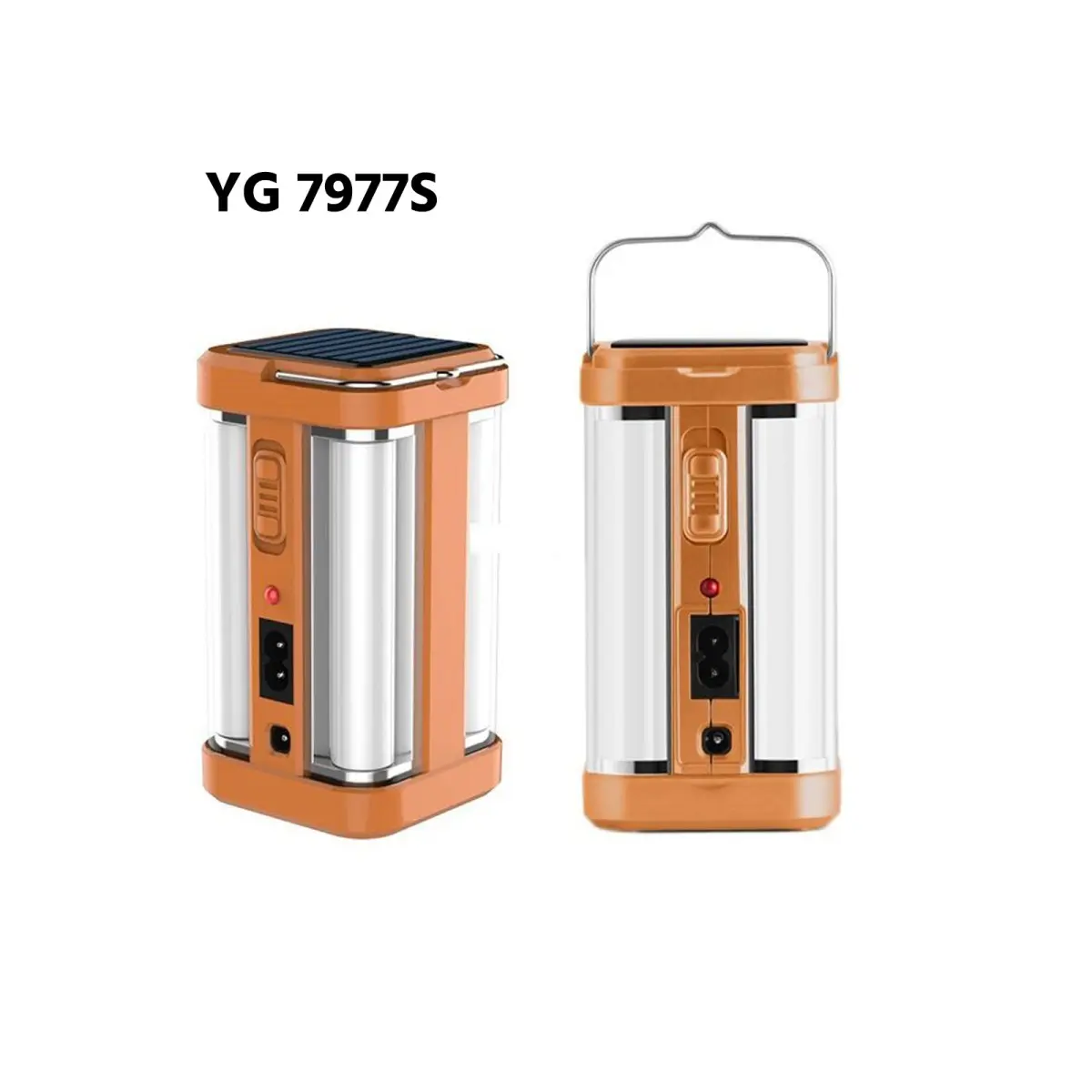 YG 7977S Rechargeable Solar Emergency LED Lantern Light with Handle