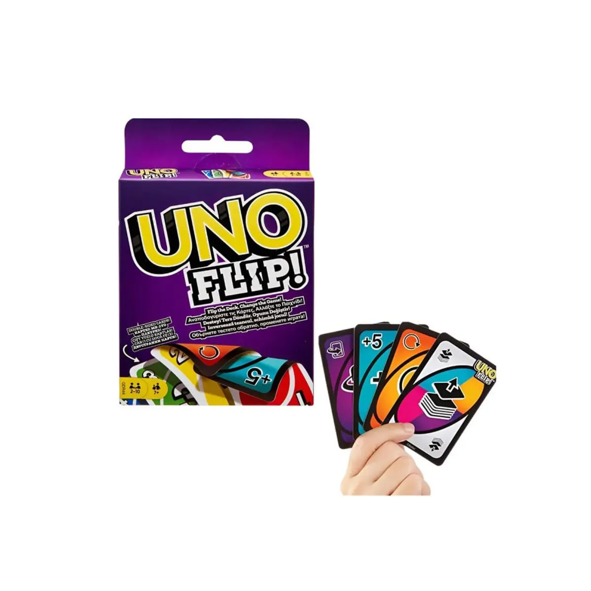 Mattel UNO Flip! Double-Sided Card Game