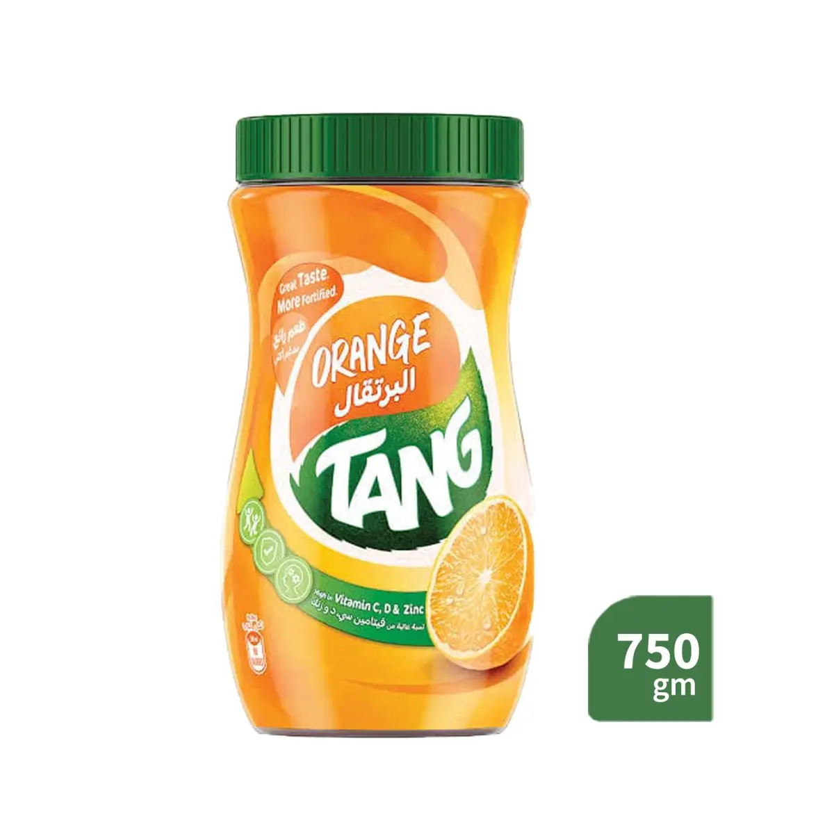 Tang Orange Instant Drink Powder Jar